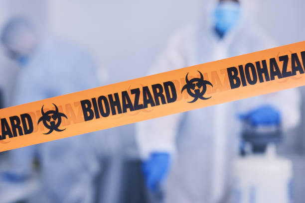 Professional Blood Cleanup technician working in Butte, NE